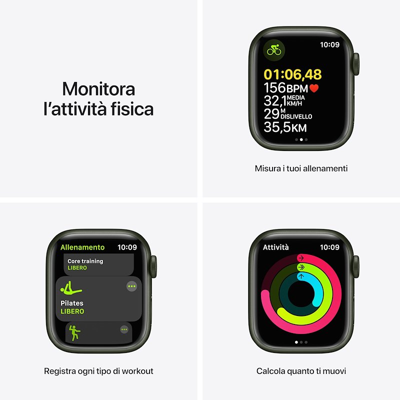 Apple Watch Series 7 41mm Green