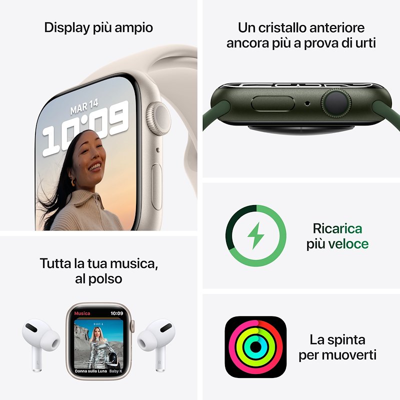 Apple Watch Series 7 41mm Green
