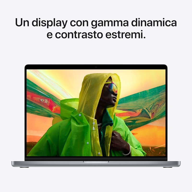 Apple MacBook Pro 14" Chip M1 Pro 512GB Grigio Siderale