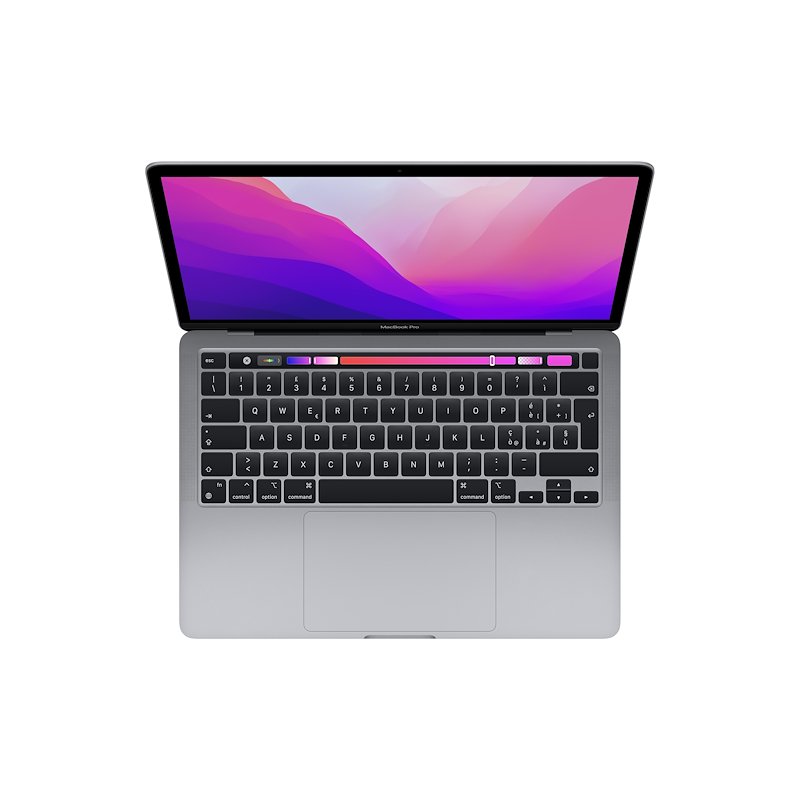 Apple MacBook Pro 13" M2 8 core CPU 10 core GPU 256GB SSD - Grigio siderale