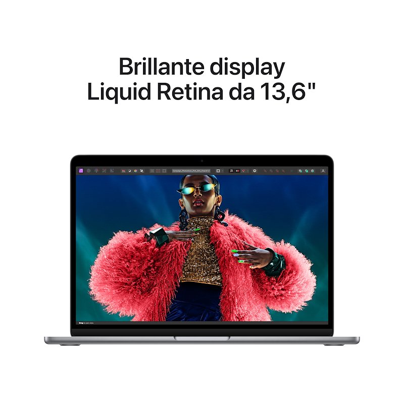 Apple MACBOOK AIR 13'' M3 CORE 8 CPU CORE 10 GPU 512GB Grigio Siderale