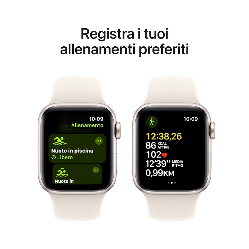 Apple WATCH SE GPS 40MM M/L Mxeg3ql/a Galassia Sport Band