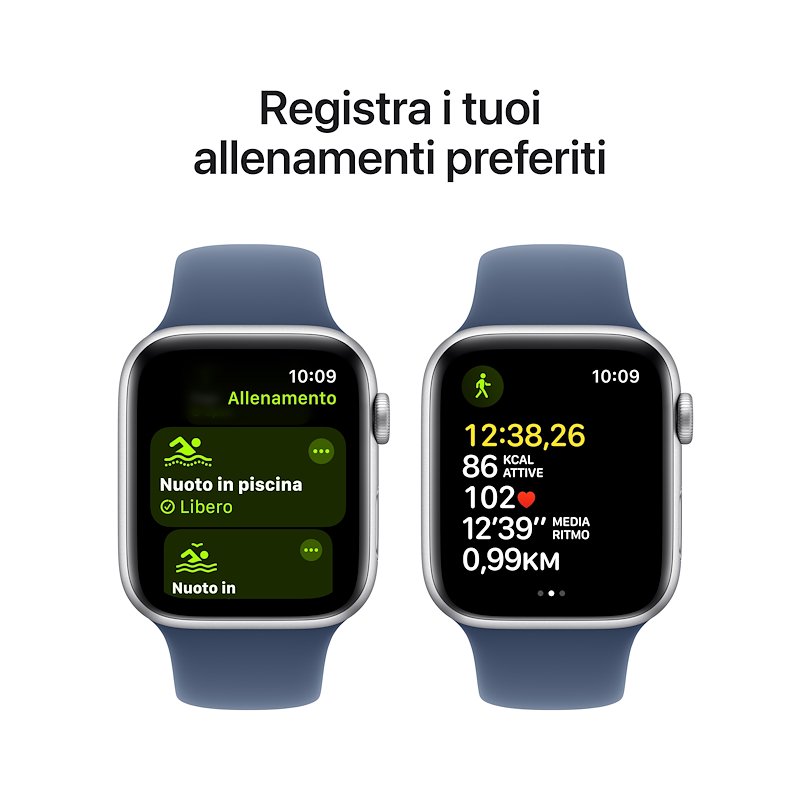 Apple WATCH SE GPS 44MM S/M Mxeq3ql/a Denim Sport Band