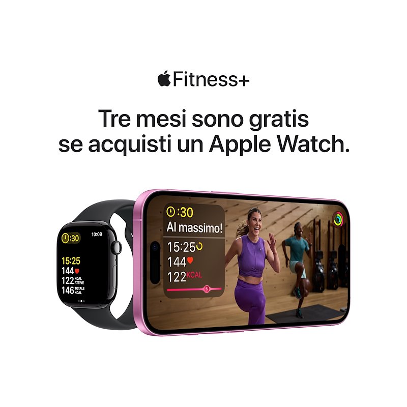 Apple WATCH SE GPS + CELLULAR 44MM M/L Mxgq3ql/a Alluminio Argento Denim Sport Band