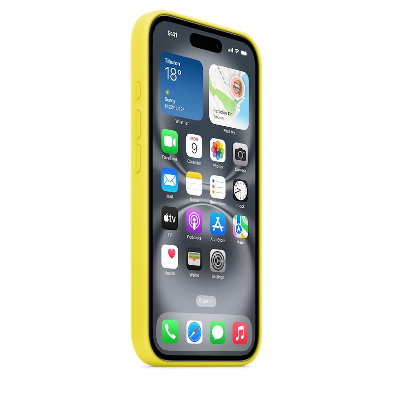 Apple Custodia Magsafe Iphone 16 Myy73zm/a Giallo carambola