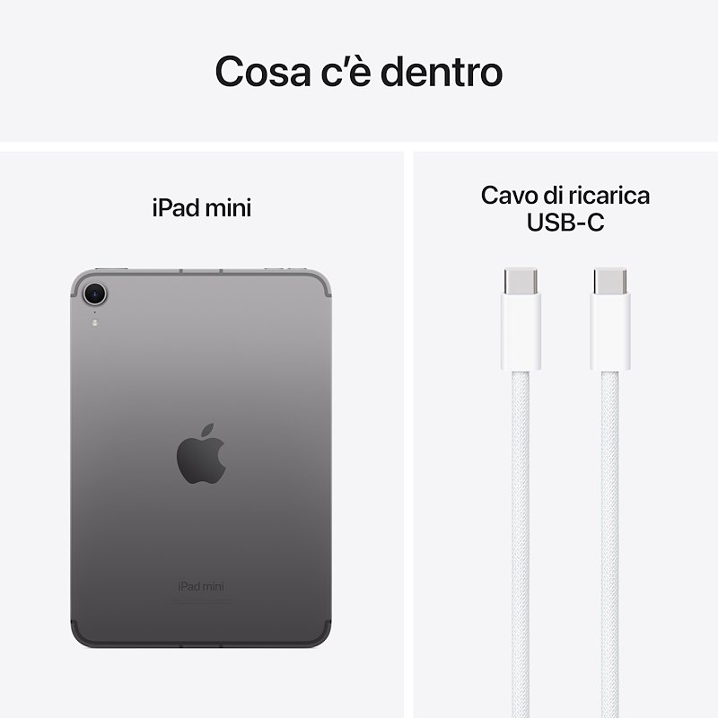 Apple iPad Mini WiFi + Cellular 128GB Grigio siderale