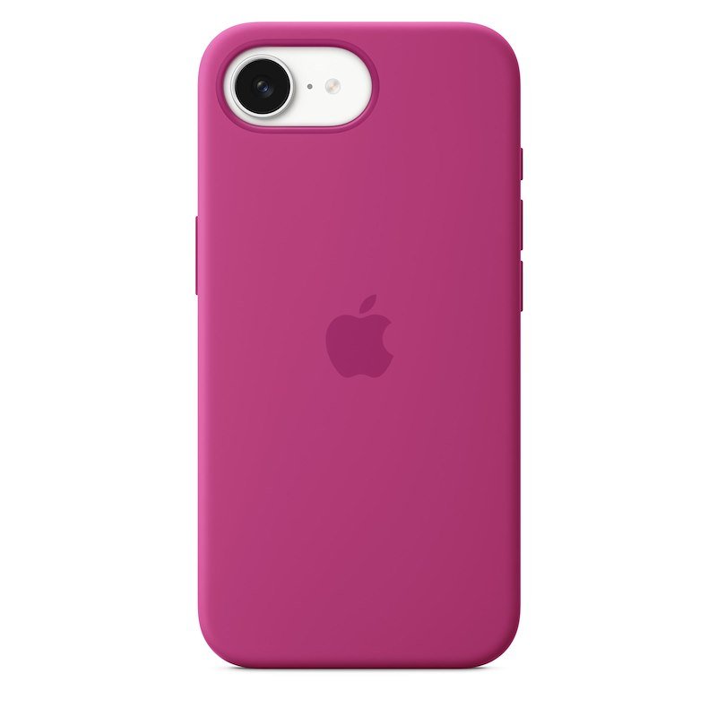 Apple Custodia in Silicone per iPhone16e Md3w4zm/a Fucsia