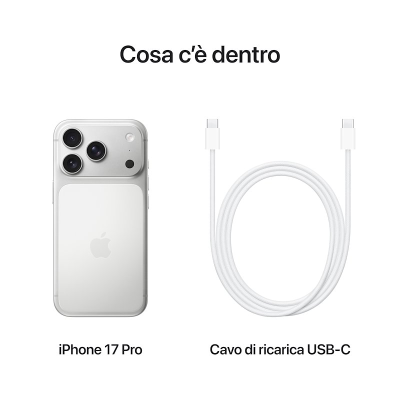 Apple iPhone 17 Pro 512GB Argento