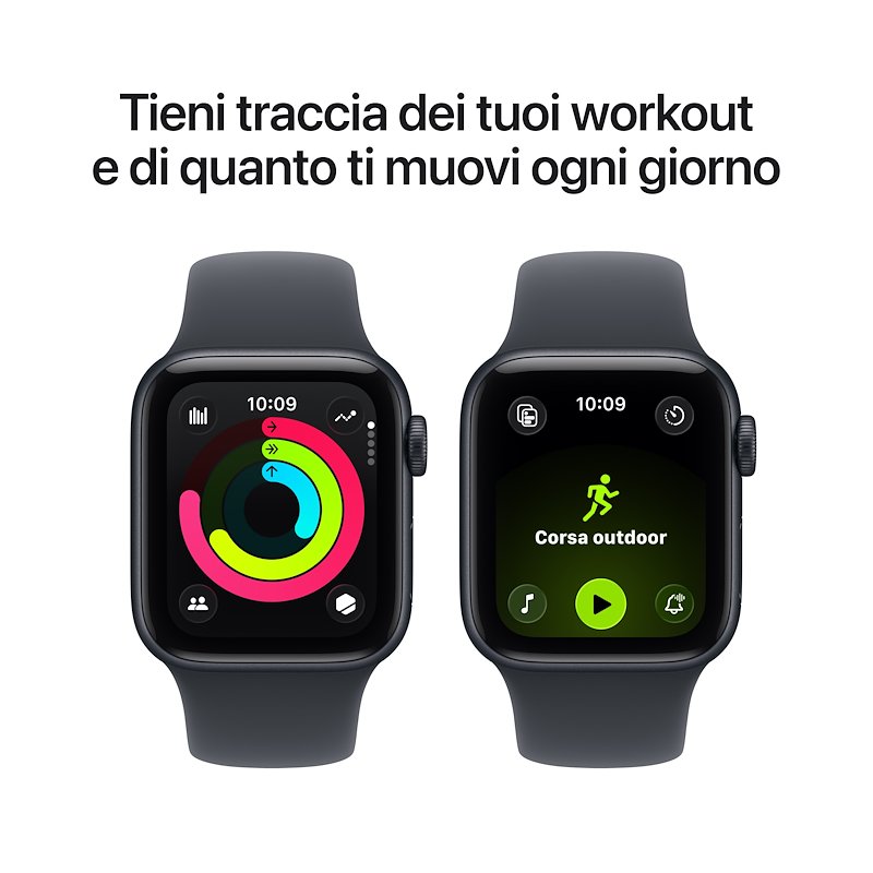 Apple Watch SE 3 40mm M/L GPS Mezzanotte