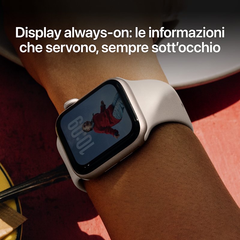 Apple Watch SE 3 40mm M/L GPS Mezzanotte