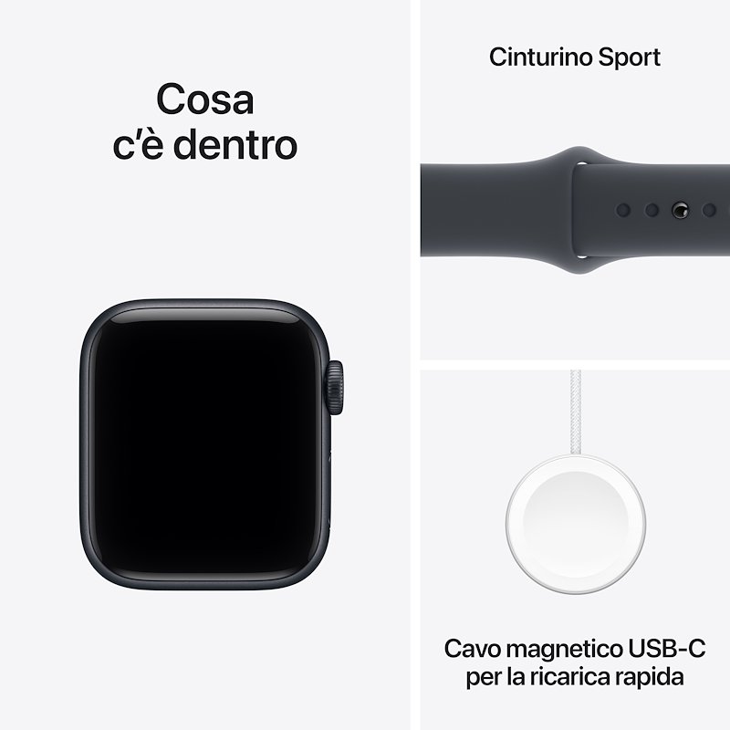 Apple Watch SE 3 40mm M/L GPS + Cellular Midnight