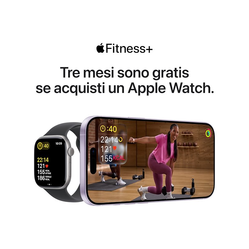 Apple Watch Series 11 42mm M/L GPS Alluminio Oro Rosa Band Rosa Fard
