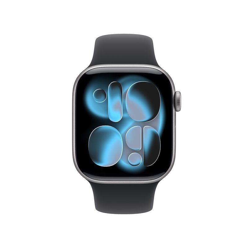 Apple Watch Series 11 42mm S/M GPS + Cellular Alluminio Grigio Sport Band Nero