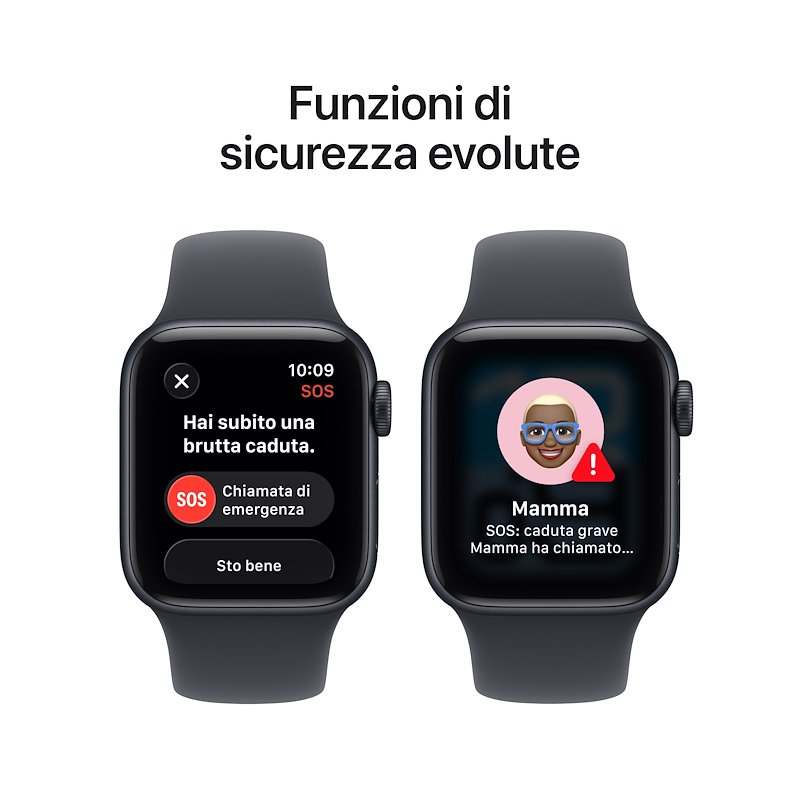 Apple Watch SE 3 40mm S/M GPS Mezzanotte