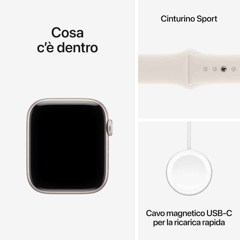 Apple Watch SE 3 44mm S/M GPS+Cellular Galassia