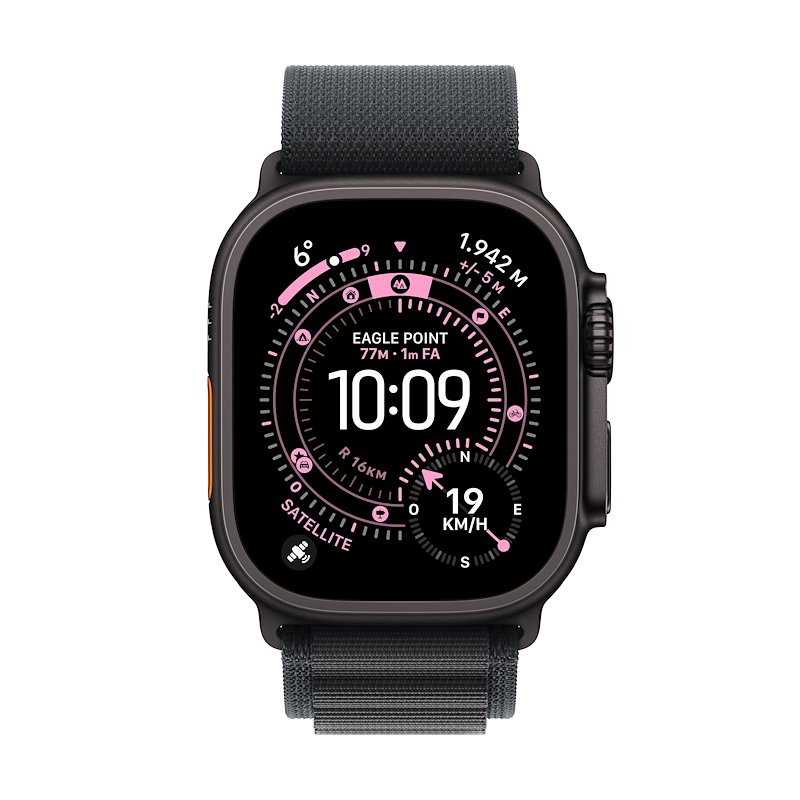 Apple Watch ULTRA 3 49mm Small GPS+Cellular Titanio Nero Alpine Loop Nero