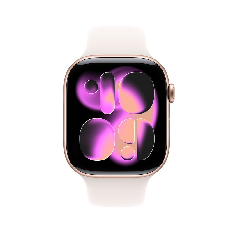 Apple Watch Series 11 46mm S/M GPS Alluminio Oro Rosa Band Rosa Fard