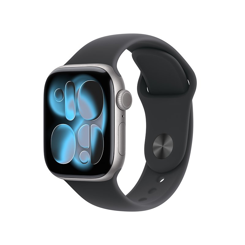 Apple Watch Series 11 42mm S/M GPS Alluminio Grigio Sport Band Nero
