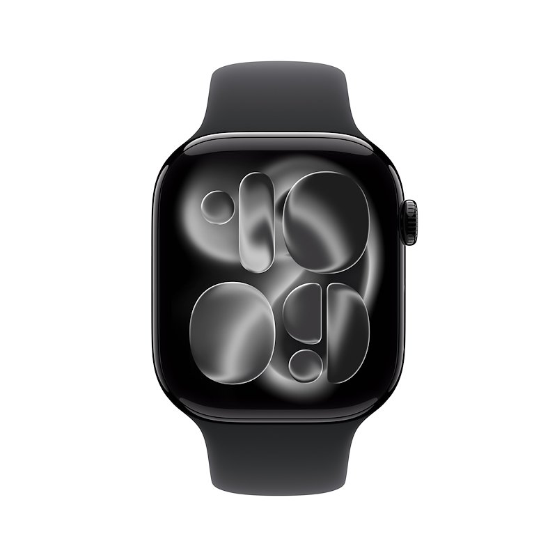 Apple Watch Series 11 46mm S/M GPS Alluminio Jet Black Sport Band Nero