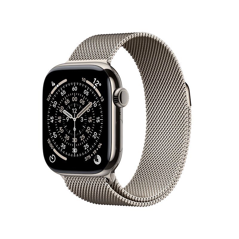 Apple Watch Series 11 42mm GPS + Cellular Titanio Naturale Loop Milanese