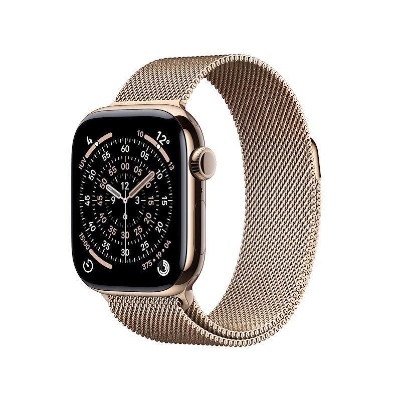 Apple Watch Series 11 42mm GPS + Cellular Titanio Oro Loop Milanese Oro