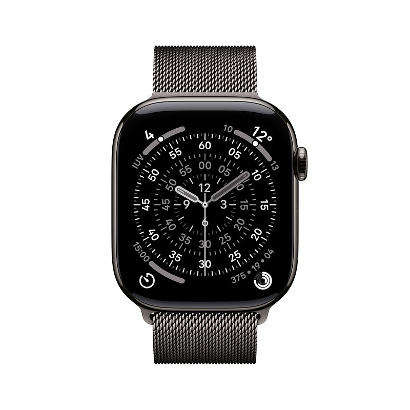 Apple Watch Series 11 46mm S/M GPS + Cellular Titanio Ardesia Slate Milanese Loop