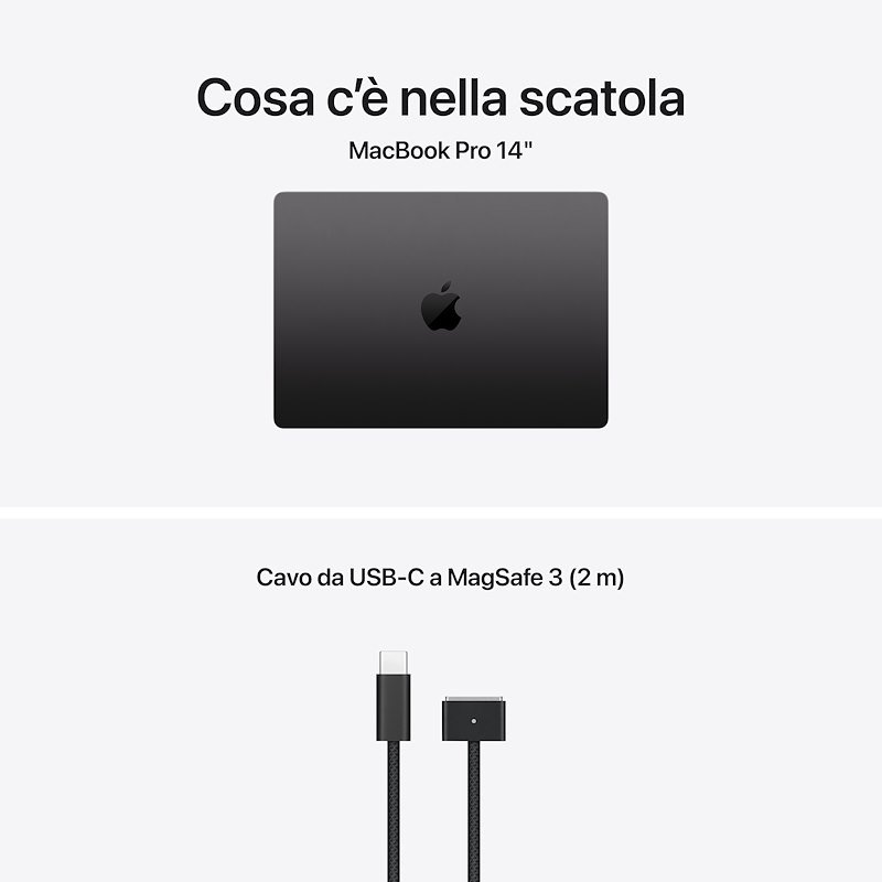Apple MacBook Pro 14" M5 10CPU 10GPU 16GB / 1TB Nero Siderale