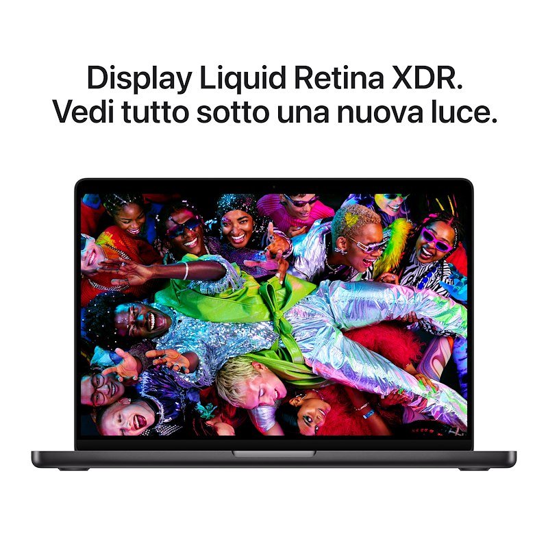 Apple MacBook Pro 14" M5 10CPU 10GPU 16GB / 1TB Nero Siderale