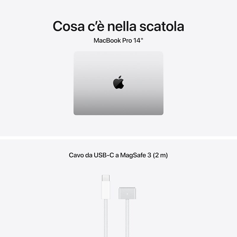 Apple MacBook Pro 14" M5 10CPU 10GPU 16GB / 1TB Argento
