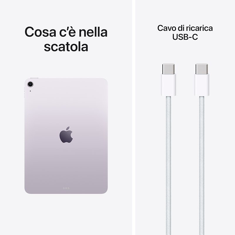 Apple iPad Air M4 11'' Wi-Fi 1TB Mh3k4ty/a Viola