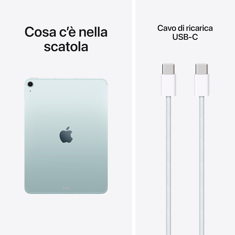 Apple iPad Air M4 11" Wi-Fi + Cellular 256GB Mh7e4ty/a Blue