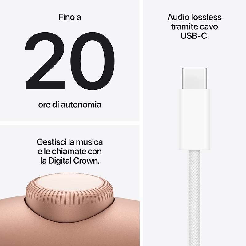 Apple AirPods Max 2 Mhwn4zm/a Arancione