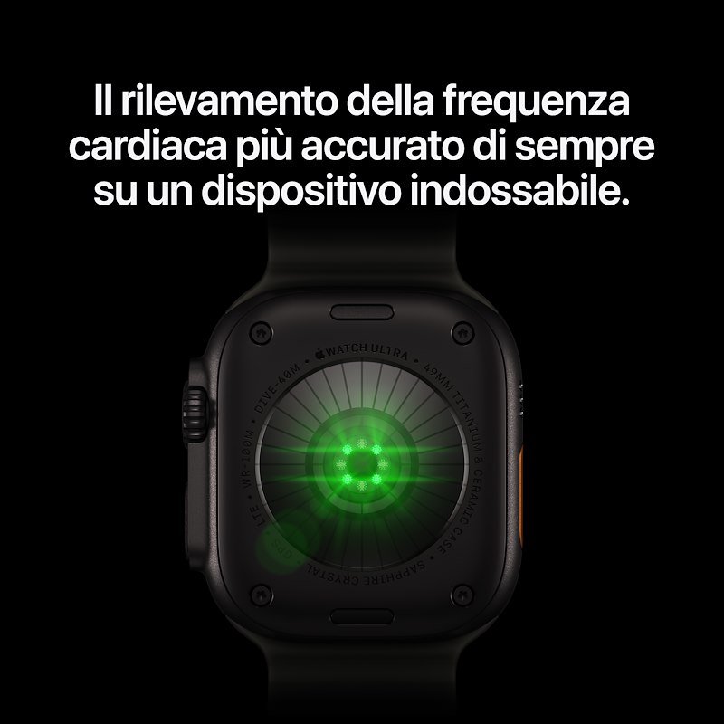 Apple Watch Ultra 4 GPS+Cellular 49MM M Cassa Titanio Naturale e Alpine Loop duna