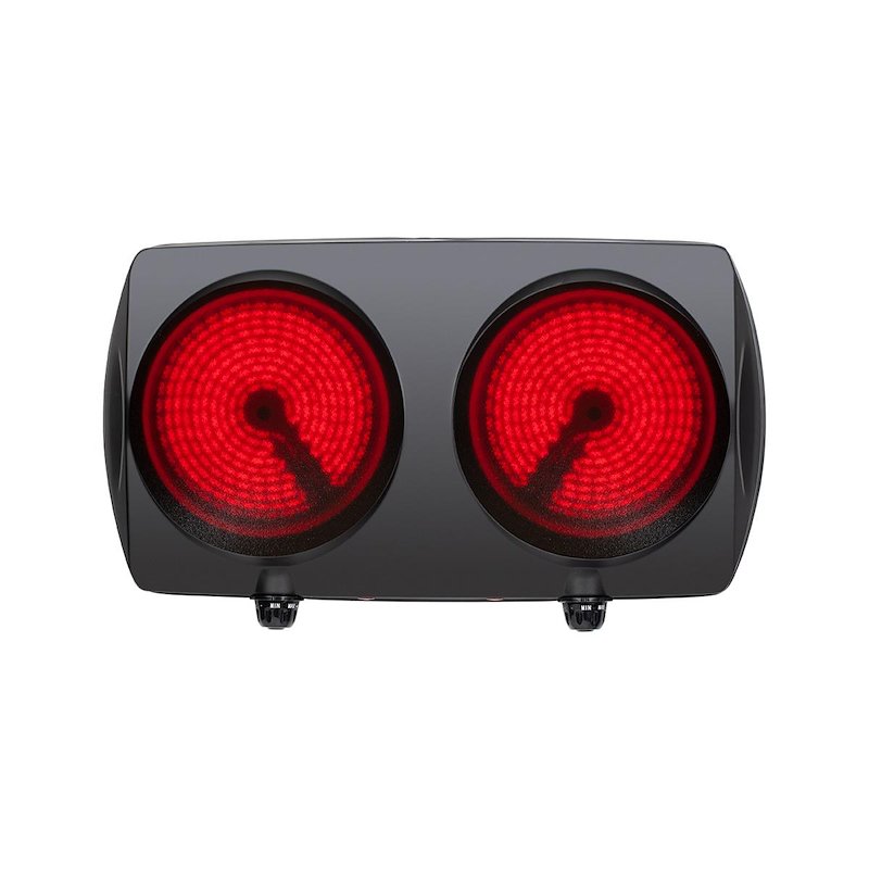 Ardes Fornello elettrico Fasto Duo ARFOCE02 Nero