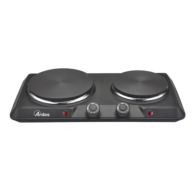 Ardes Fornello elettrico Focus Duo ARFOEL05 Nero