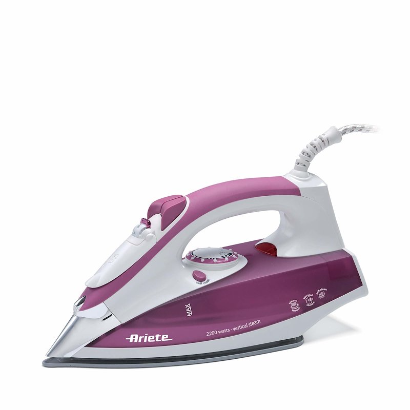 Ariete Ferro da Stiro Steam Iron 6215 Bianco Viola
