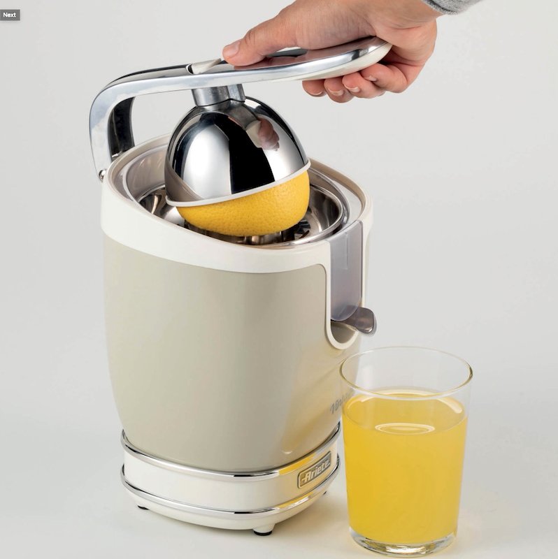 Ariete Spremiagrumi Elettrico Vintage 413 Beige