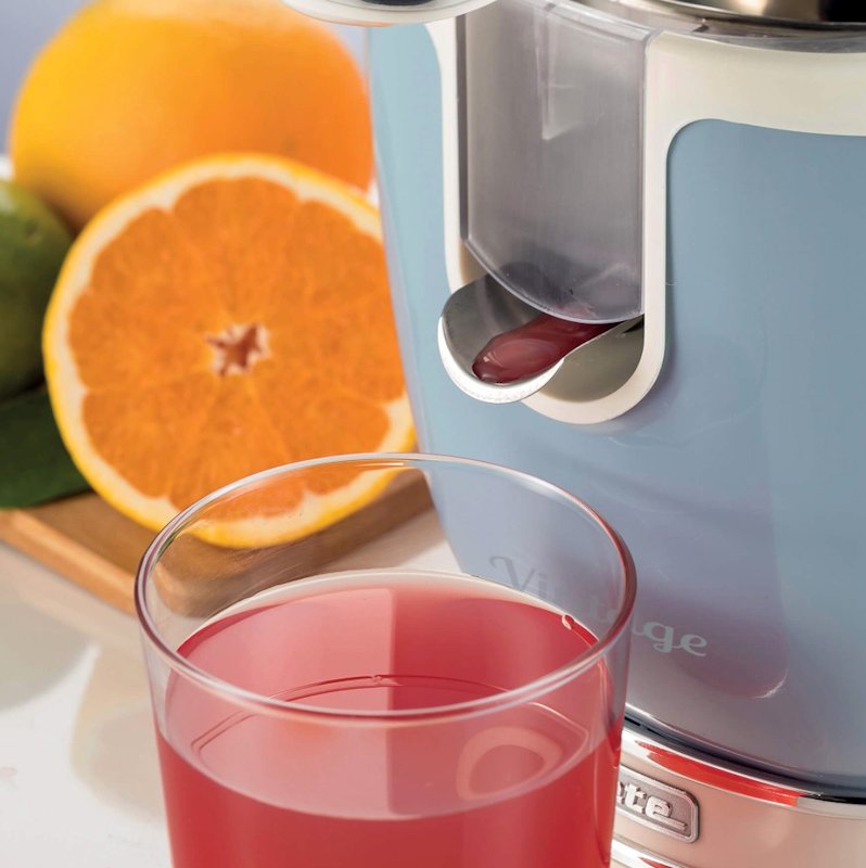 Ariete Spremiagrumi Elettrico Vintage 413 Celeste