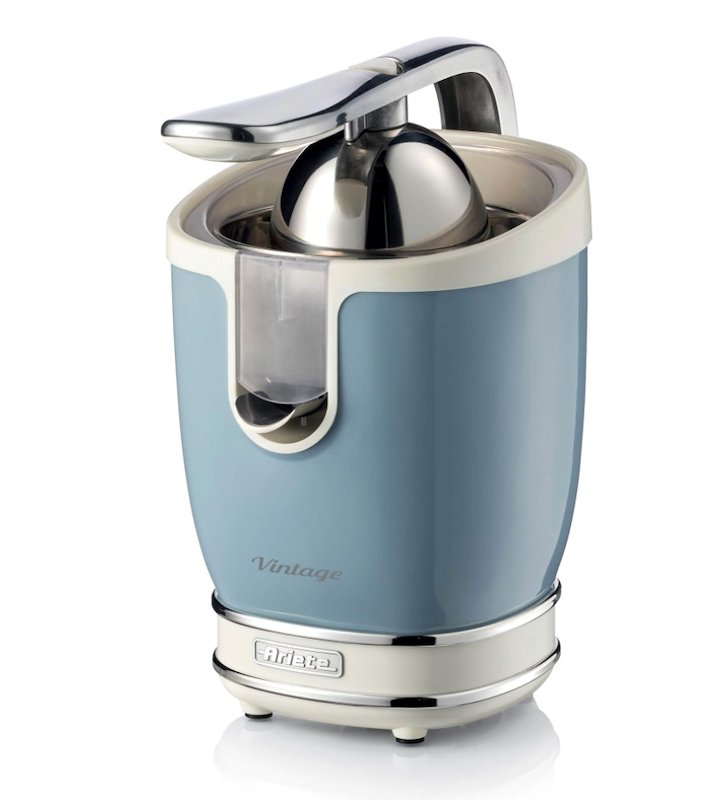 Ariete Spremiagrumi Elettrico Vintage 413 Celeste