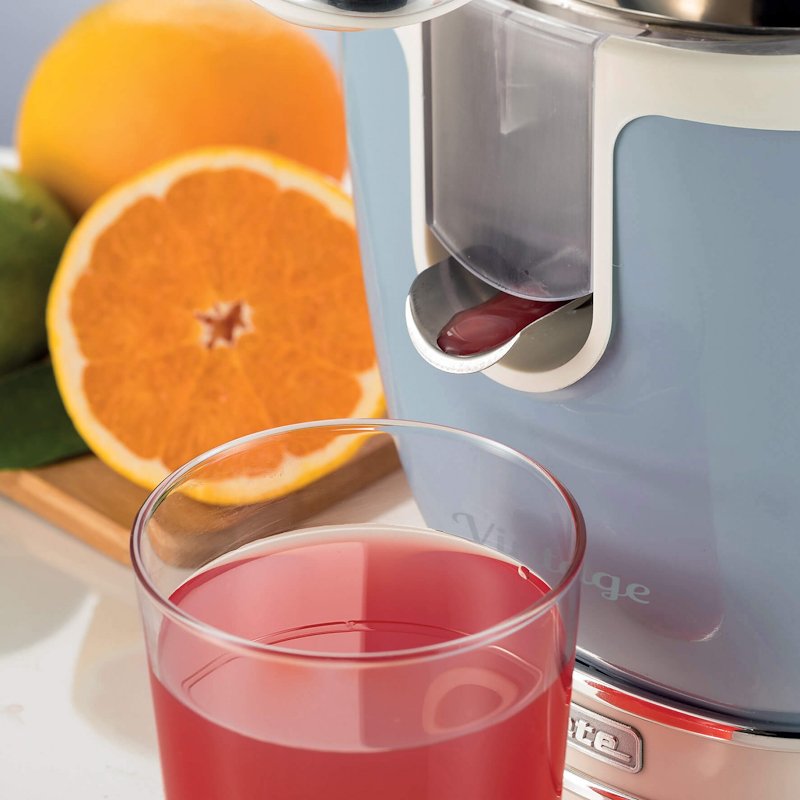 Ariete Spremiagrumi Elettrico Vintage 413 Celeste