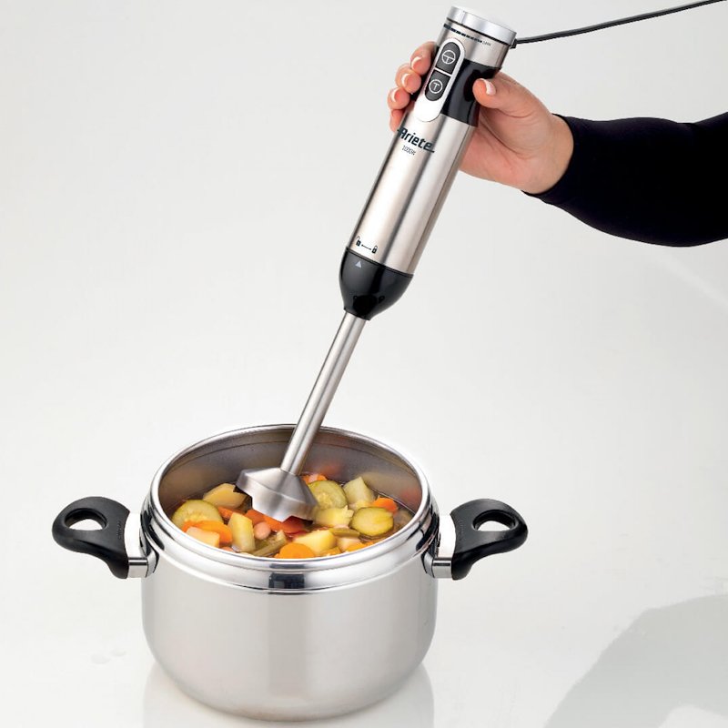 ARIETE 898 Nero, Acciaio inox