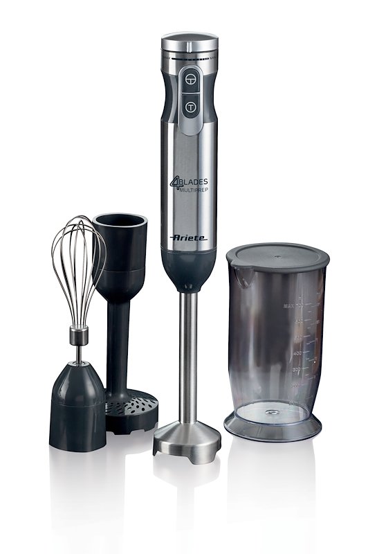 ARIETE 898 Nero, Acciaio inox