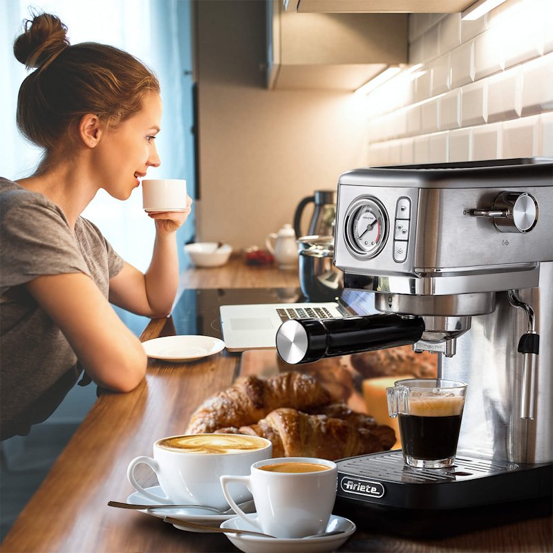Ariete 1381 Macchina da caffè con manometro
