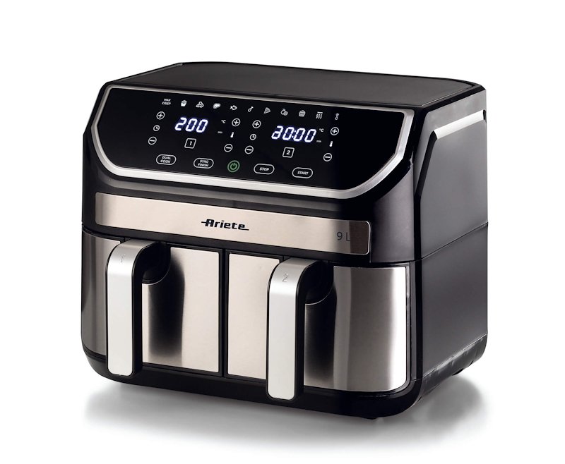 Ariete Friggitrice ad Aria 4625 Nero, Argento