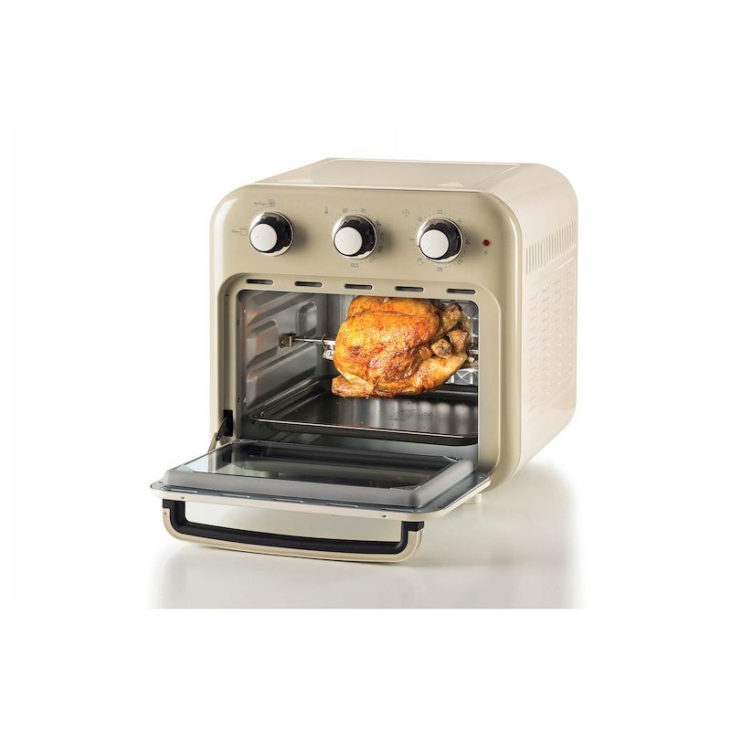 Ariete Friggitrice ad Aria + Forno Vintage 4632 Beige