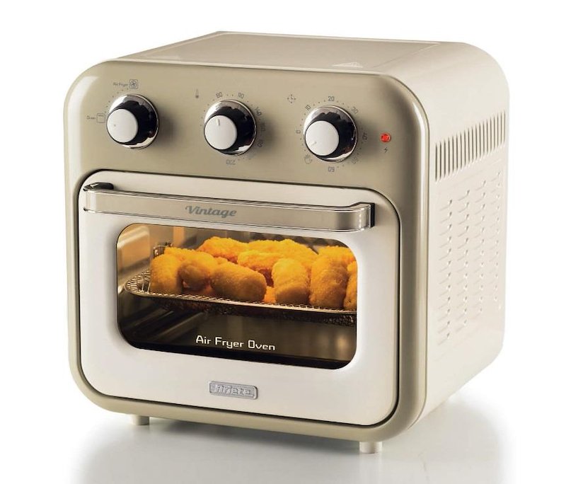 Ariete Friggitrice ad Aria + Forno Vintage 4632 Beige