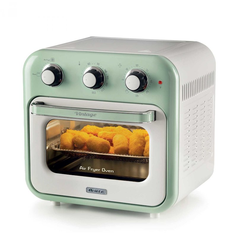 Ariete Friggitrice ad Aria + Forno Vintage 4632 Verde