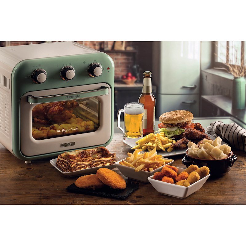 Ariete Friggitrice ad Aria + Forno Vintage 4632 Verde
