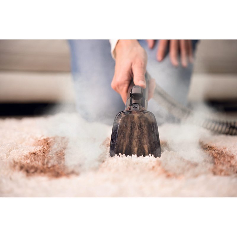 Ariete Lavatappeti e pulitore a vapore Spot Cleaner Steam PRO 5in1 2484 Nero
