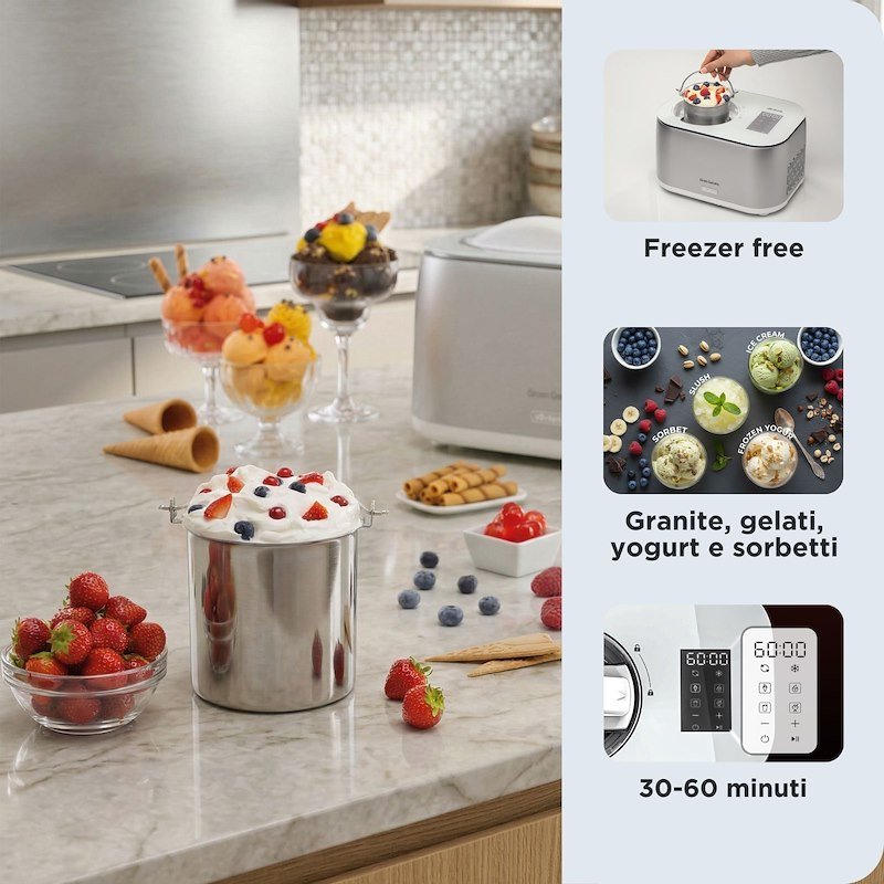 Ariete Gelatiera Gran Gelato 4in1 0644/00